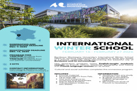 International Winter School у Bordeaux Montaigne University