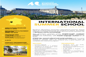 Початок прийому заявок до Bordeaux Montaigne University’s International Summer School